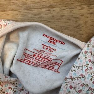 Magnetic Me Newborn Floral Onesie